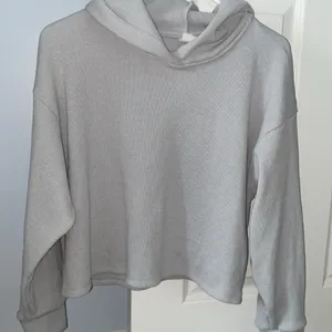 Gilly Hicks size M Cozy Waffle Knit Crop Hoodie thumbnail 1