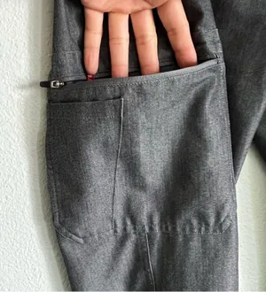 FIGS Yola Graphite Skinny Scrub Pants. Size Small thumbnail 8