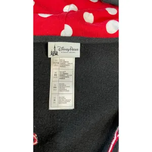 Authentic Disney Parks Minnie Mouse Signature Zip-Up Costume Hoodie Black Red XL thumbnail 6