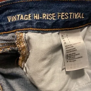 American Eagle Outfitters Hi-Rise Festival Distressed Jean Shorts Size 4 thumbnail 8