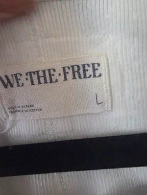 We The Free Jamie Henley from Free People Ivory Top L thumbnail 3