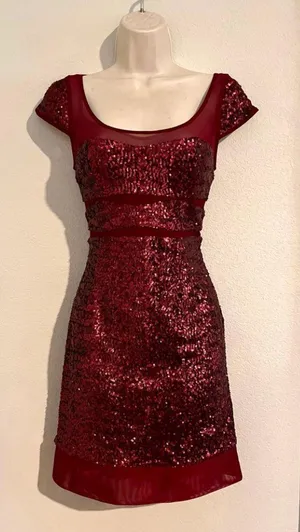 Like new sequins Betsy Johnson evening dress. Sz 2 thumbnail 1