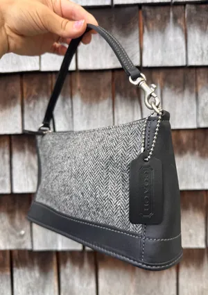 Vintage Coach Bleecker Tweed Demi Zip / Mini Bag (No. 6112) thumbnail 1