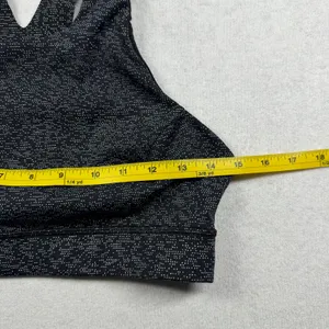 Lululemon Fast and Free Bra Women’s Size 10 Blue Reflective Medium Support thumbnail 5