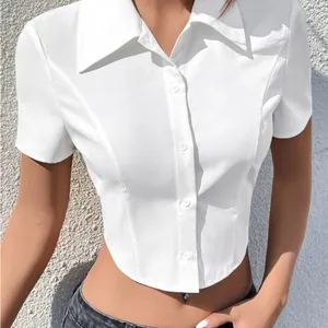 Elegant White Women's Top thumbnail 1