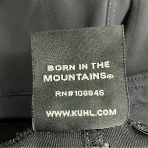 Kuhl Womens 2 Black Stretch Straight Leg Hiking Travel Outdoor Pants Drawstring thumbnail 9