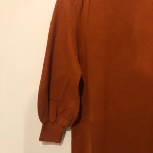Maeve Anthropologie Midi Sweater Dress Womens Medium Orange Rust Tunic thumbnail 4