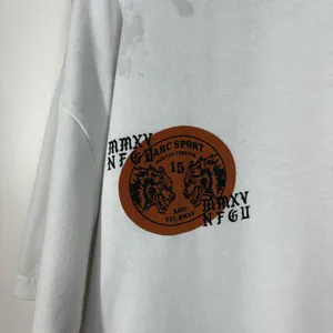 Darc Sport Ohana Forever White Wolf Graphic Oversized Limited Edition Tee Large thumbnail 2