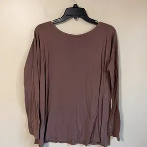 Piko brown long sleeve top‎ Brown Size M thumbnail 3