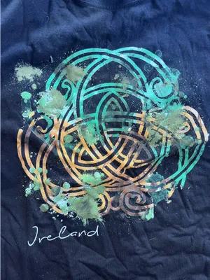 Short Sleeve Ireland Graphic Tee Black Size M thumbnail 2