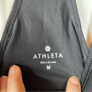 Athleta Stealth Racerback Tank Top Black Size Medium thumbnail 5
