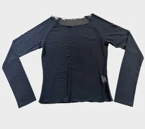 Size M Halara Sheer Mesh Long Sleeve Top thumbnail 1