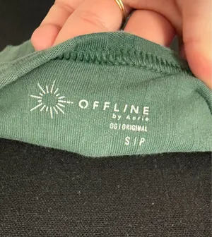 Sage green offline by aerie top thumbnail 3
