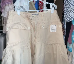 NWT FREE PEOPLE Lotus Balloon Jeans thumbnail 2
