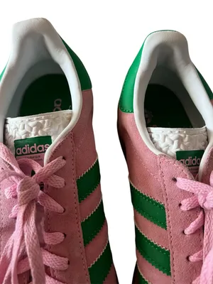Adidas Originals Gazelle Bold True Pink Green Platform Women’s Size 8.5 Ex Cond thumbnail 11
