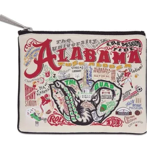 Catstudio Collegiate Alabama Crimson Tide Zipper Pouch Travel Bag BRAND NEW thumbnail 1