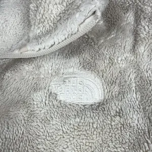 The North Face Osito Fleece Jacket Womens S Cream Ivory Full Zip High Pile thumbnail 4