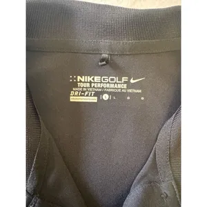 Nike Golf Tour Performance Women's Dri-Fit Polo Shirt, Black thumbnail 2