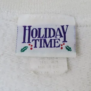 Vintage 80s Holiday Time Christmas Sweatshirt thumbnail 11