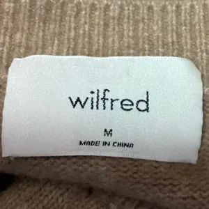 Aritzia Wilfred Brown V Neck Pocket Button Down Cardigan Sweater Top Size M thumbnail 3