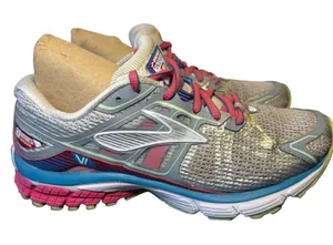 Brooks Ravenna 6 White Raspberry Athletic Running Shoes Sneakers Womens Size 6.5 thumbnail 1