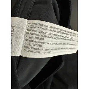 Abercrombie Skirt Women S Black Faux‎ Suede Button Front Mini thumbnail 4