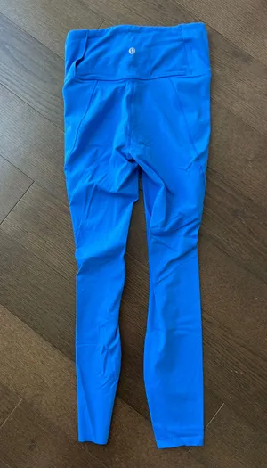 Lululemon blue nulux leggings thumbnail 2