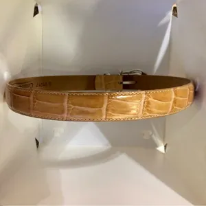 Coldwater Creek Tan Leather Belt Womens S Used S 91017 thumbnail 11