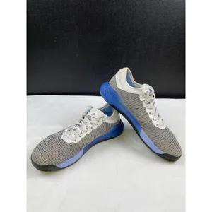 Reebok Women's Nana Cross Fit Grey/blue/white Shoes/Sneakers Size 8.5 SKU 4372 thumbnail 3