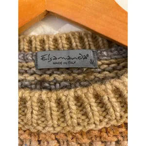 Elsamanda made in Italy Alpaca Wool Blend Sweater Womens Medium thumbnail 4