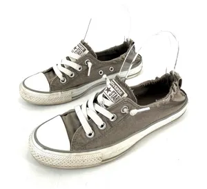 Converse Shoreline Slip On‎ Women Size 5 Gray Canvas Low Top Gorpcore Casual thumbnail 1