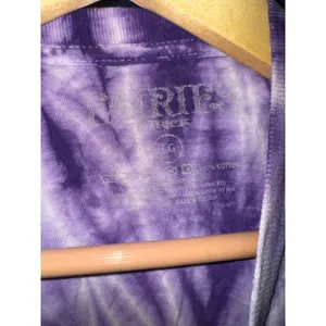Vintage Y2K Fairies by Trick Dark Fairy Goth Emo Mall Goth Tie Dye T Shirt Large thumbnail 7