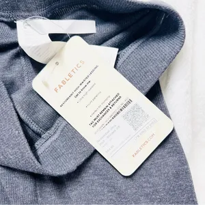 Fabletics Women's Restore knit Ultra High-Waisted Leggings in Pewter - XS - NWT thumbnail 5