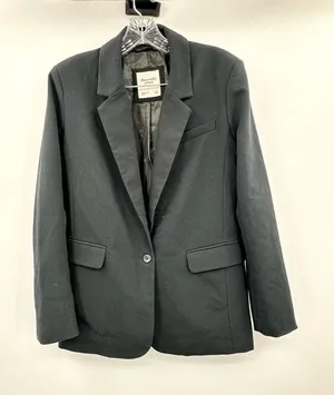Abercrombie & Fitch Women's Classic Suiting Blazer Black Size‎ 2 thumbnail 1