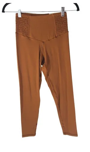 Offline By Aerie Real Me 7/8 Legging Hi Rise Orange Nylon & Elastane Size M thumbnail 1