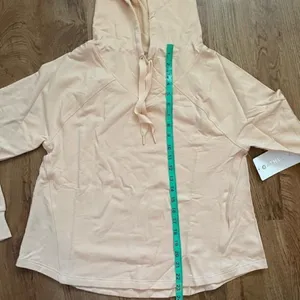 Athleta Boardwalk peach hoodie buttery soft‎ thumbnail 5