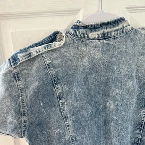 Vintage Rampage Acid Wash denim dress thumbnail 7