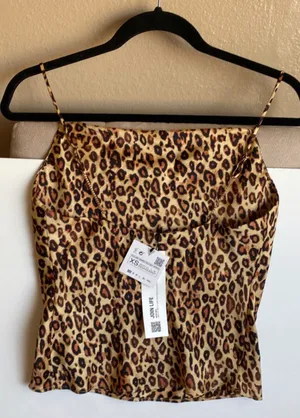 ZARA Tank Top Leopard - XS thumbnail 3
