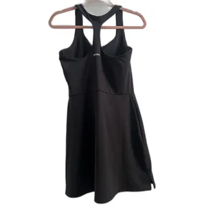 DKNY Sport Athletic Dress Black Racerback Sports Tennis Size Medium Built In Bra thumbnail 10