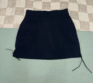 Columbia All Seasons Ruched Skort Black Activewear Skirt Size M thumbnail 1