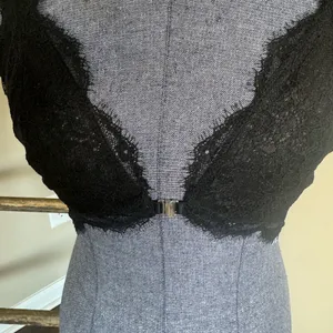 Free People NWT You're So Great Underwire Bra in Black thumbnail 13