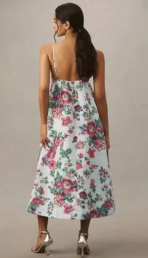 BHLDN Anthropologie Dress Maxi thumbnail 2