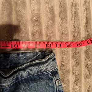 Zara High Rise Straight Leg Jeans Medium Wash Blue Denim Women Size‎ 29 thumbnail 5