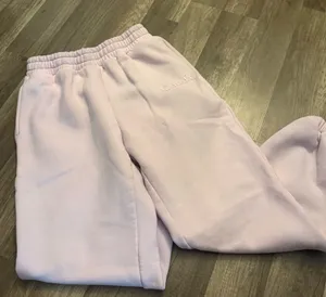 Comfrt Pastel Pink Heavyweight Sweatpants thumbnail 1