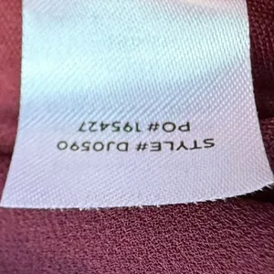 NWT Lulus Small Marvelous Grace Plum Long Sleeve Tiered Wrap Maxi‎ Dress Sz XS thumbnail 9
