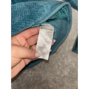 Patagonia‎ Re-Tool Snap-T Fleece Pullover Teal Green Women's Sz S thumbnail 6