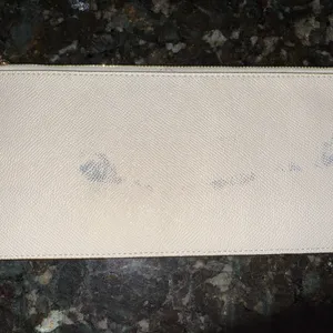 Coach White‎ Pencil Case Slicer Long Pouch Wallet clutch D See Photos thumbnail 4