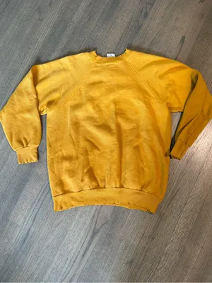 I Stole My Boyfriends Shirt Mustard Yellow Crewneck thumbnail 7