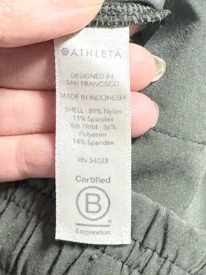 Athleta Textured Brooklyn Joggers - Mountain Olive - Size: 4 thumbnail 5