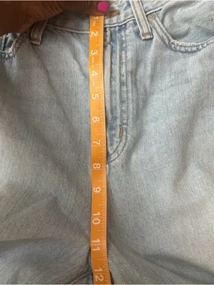 Madewell curvy perfect vintage straight jeans Light Wash NWOT size 26 thumbnail 12